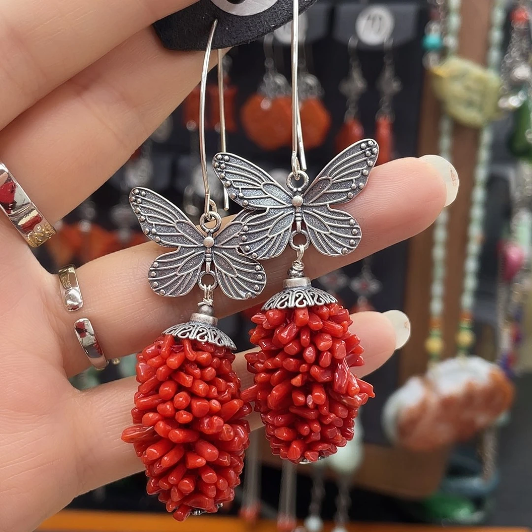 玛瑙/玉髓耳钉银S925镶嵌紫*912ghnkjhj