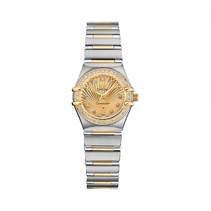 99新 Omega/欧米茄 星座/石英/22.5mm/女表/111.25.23.60.58.001