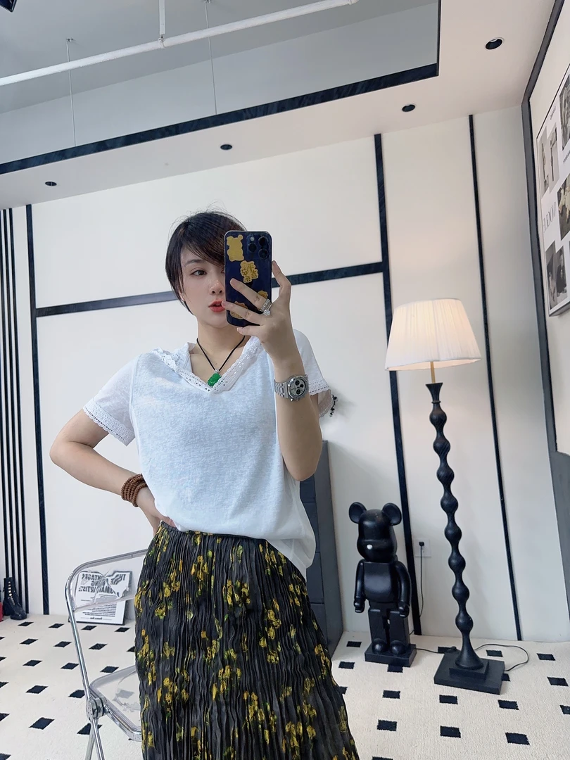 XIAOR—宽松简约碎花Ｔ裙