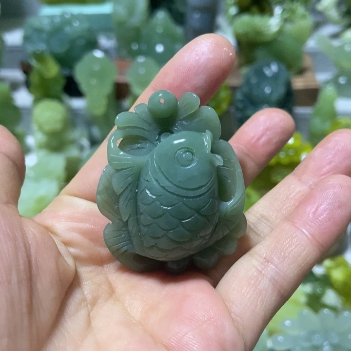 【闪购商品】未镶嵌蛇纹石玉挂件