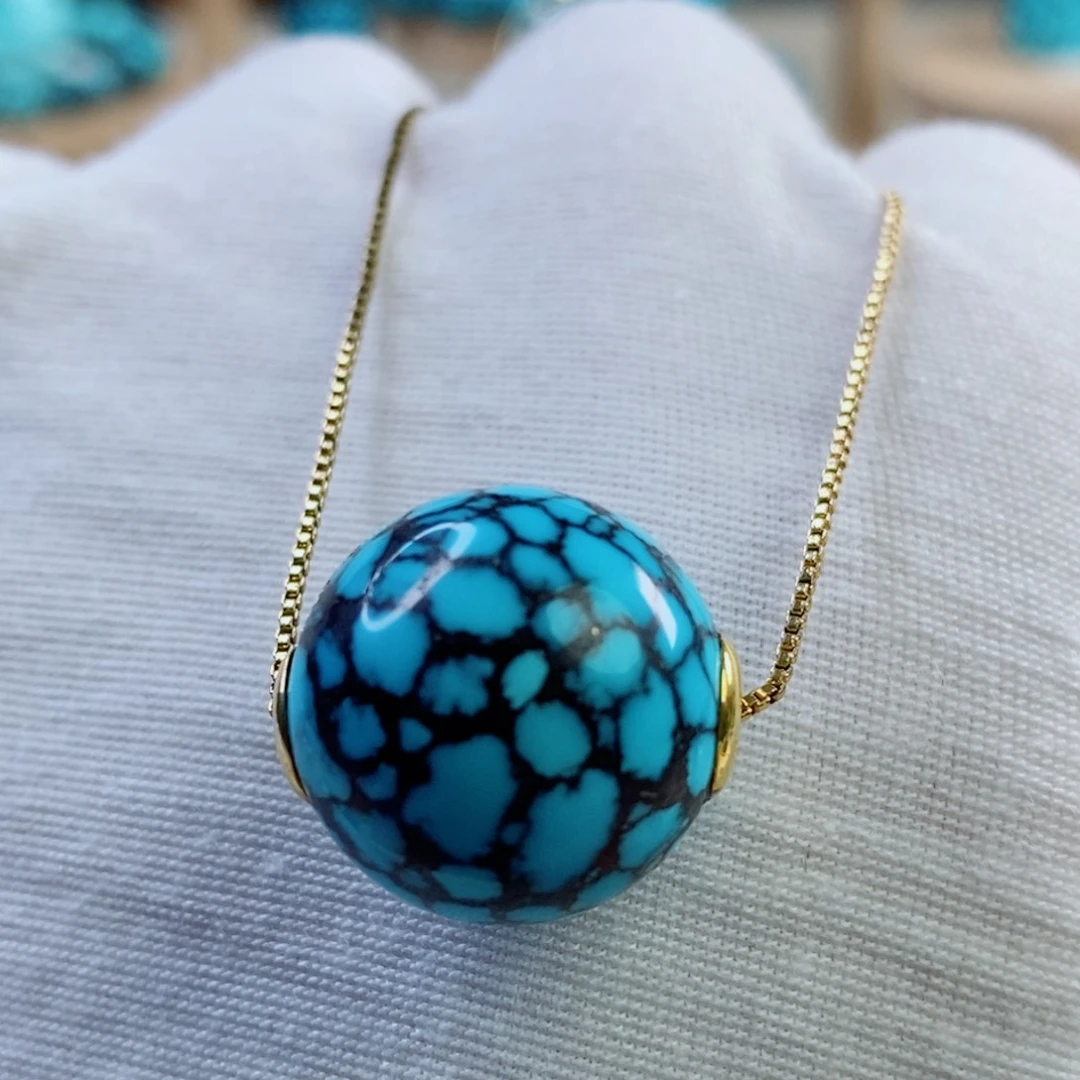 绿松石18K金镶嵌其他