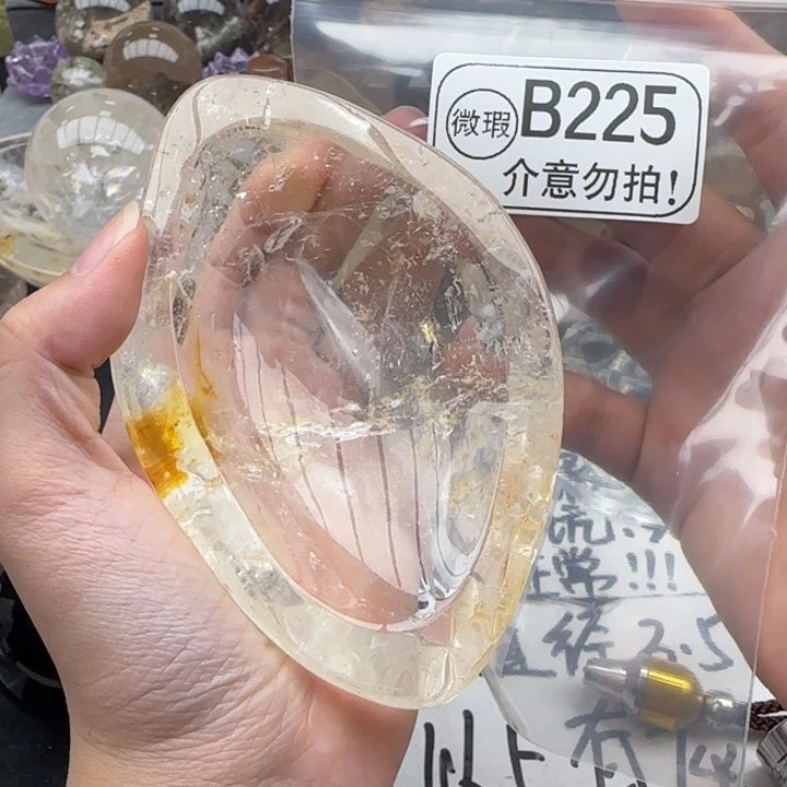 未镶嵌摆件水晶b225