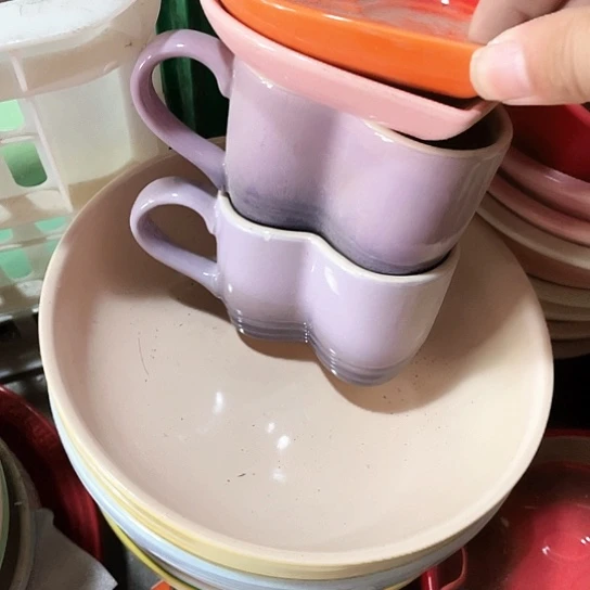 盘贩****⁷外贸单2个陶瓷英寸微瑕