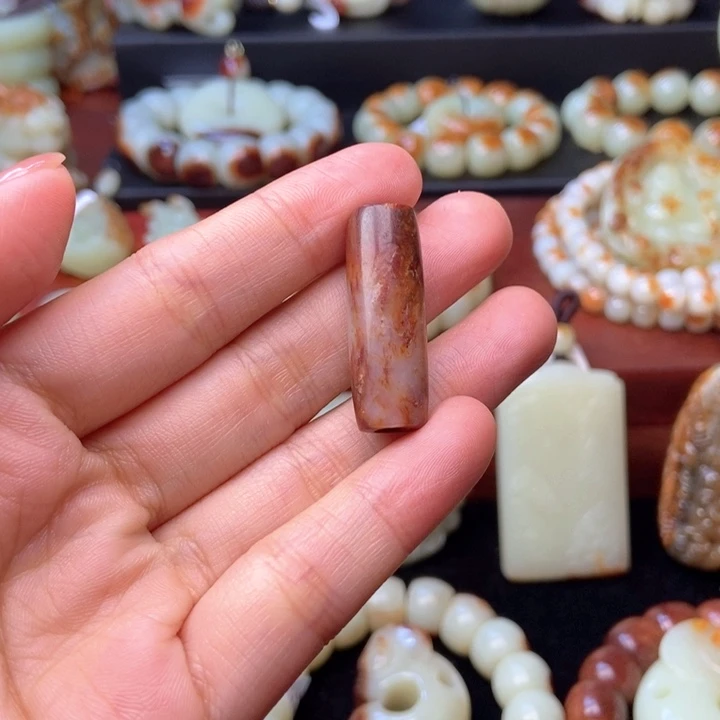 岫岩河磨玉（透闪石质玉）未镶嵌挂件