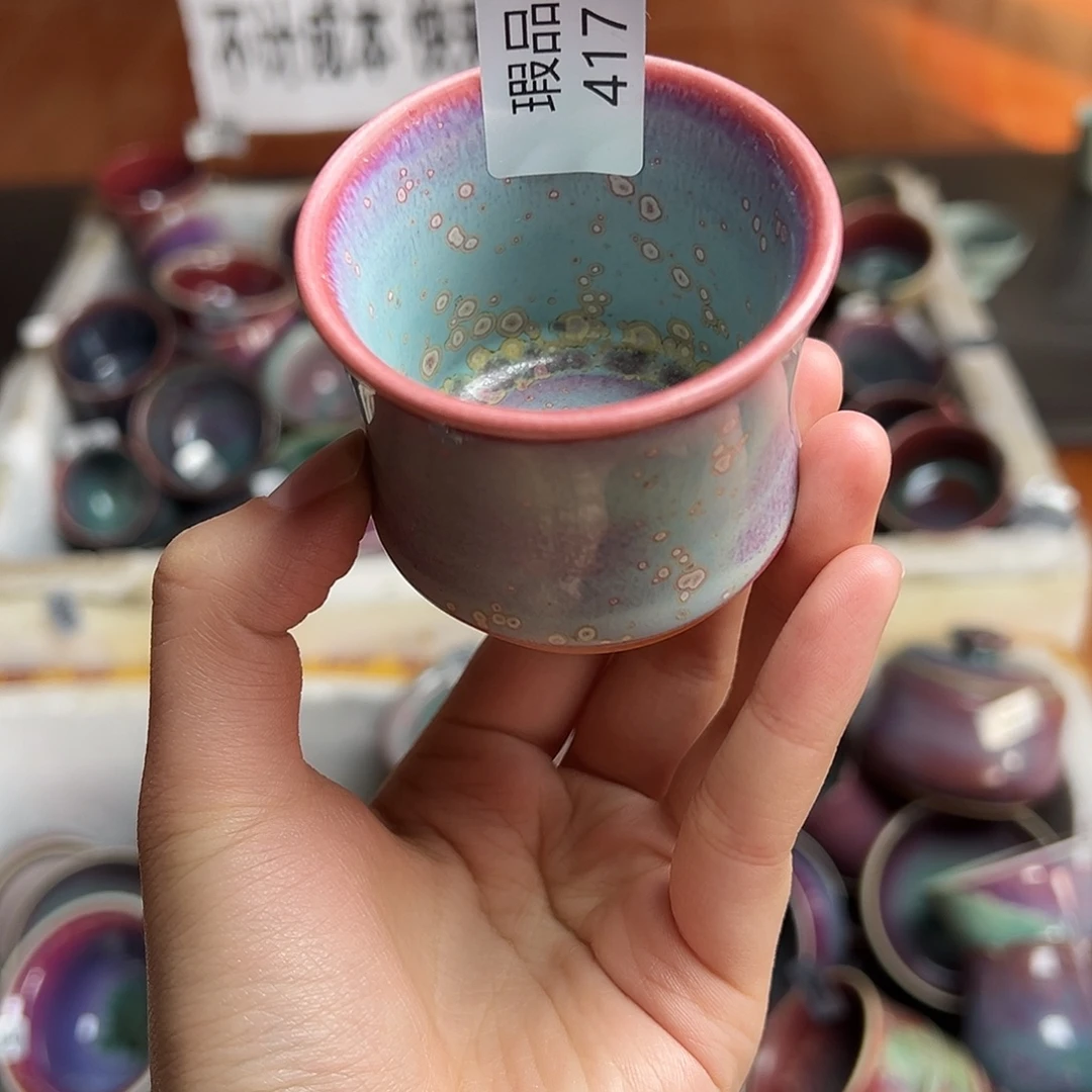 陶摆件窑口自销原矿钧瓷