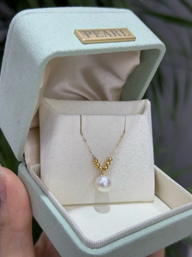 18k金 经典6+1款式 天然海水akoya珍珠 时尚气质百搭款