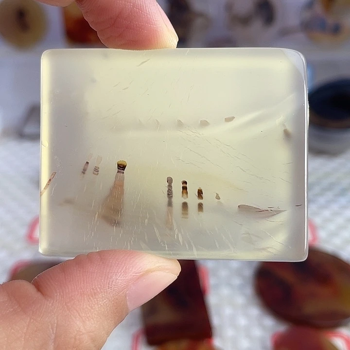 玛瑙/玉髓颈饰合金