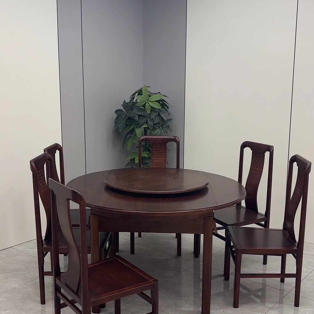 幸***到木一桌6椅不带礼品