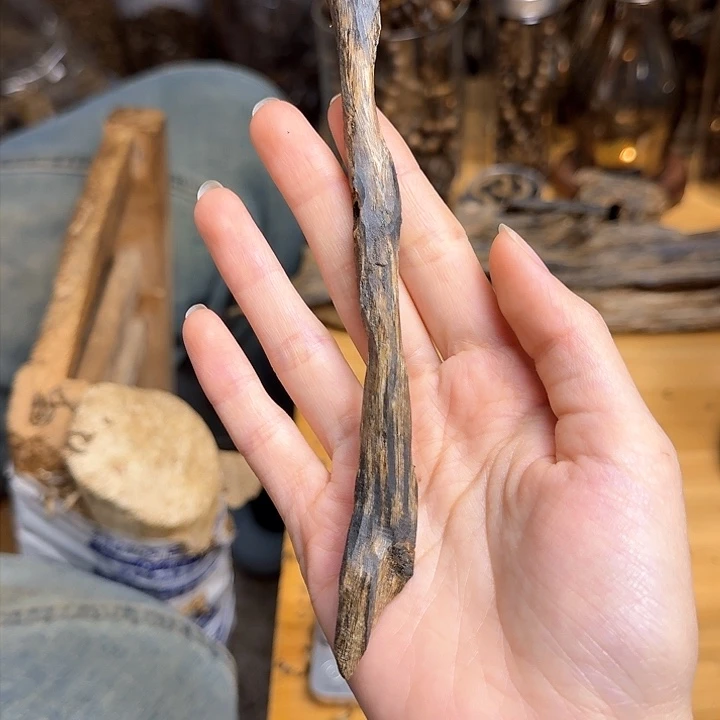 沉香沉香碎屑张勺子品种块料7克