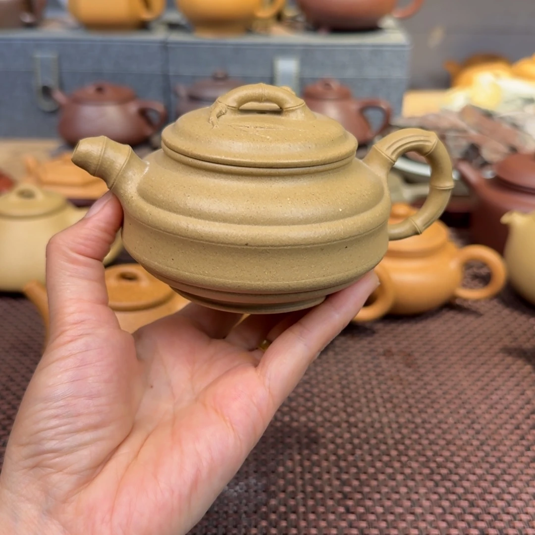 本山绿泥茶壶梨皮200毫升左右