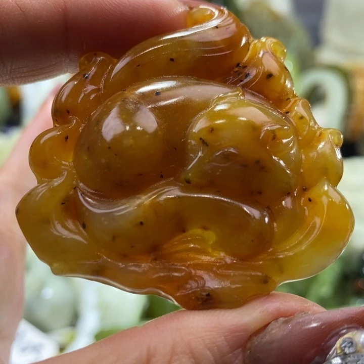 岫玉未镶嵌岫玉吊坠