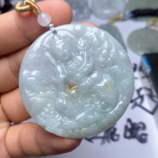 颈饰未镶嵌翡翠翡翠