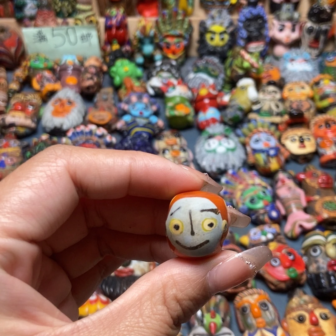 颈饰玻璃印度尼西亚脸珠
