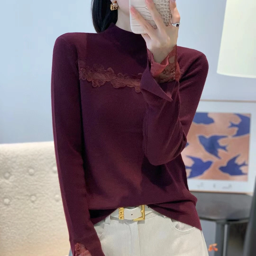 套头款常规薄款针织秋季毛针织衫网红长袖衫圆领