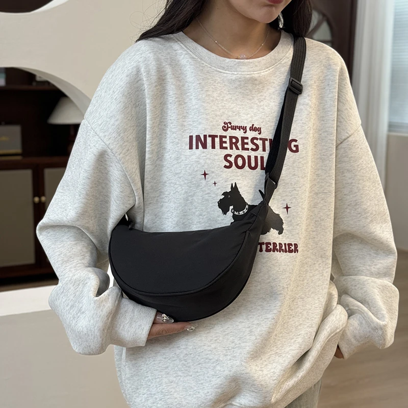 便携式单肩包植鞣女包单肩学生腋下小众时尚休闲夏季韩版百搭ins