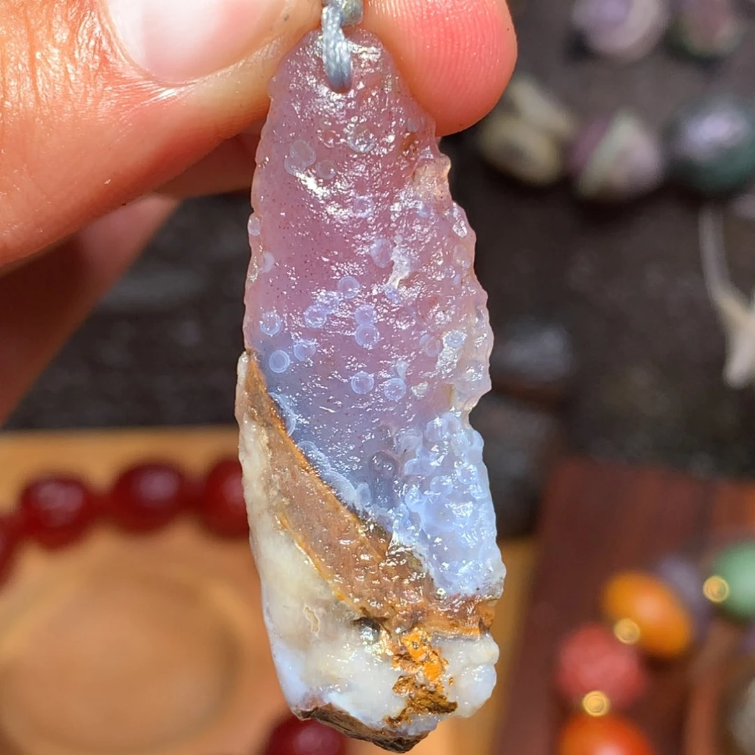 未镶嵌玛瑙/玉髓珠宝半成品