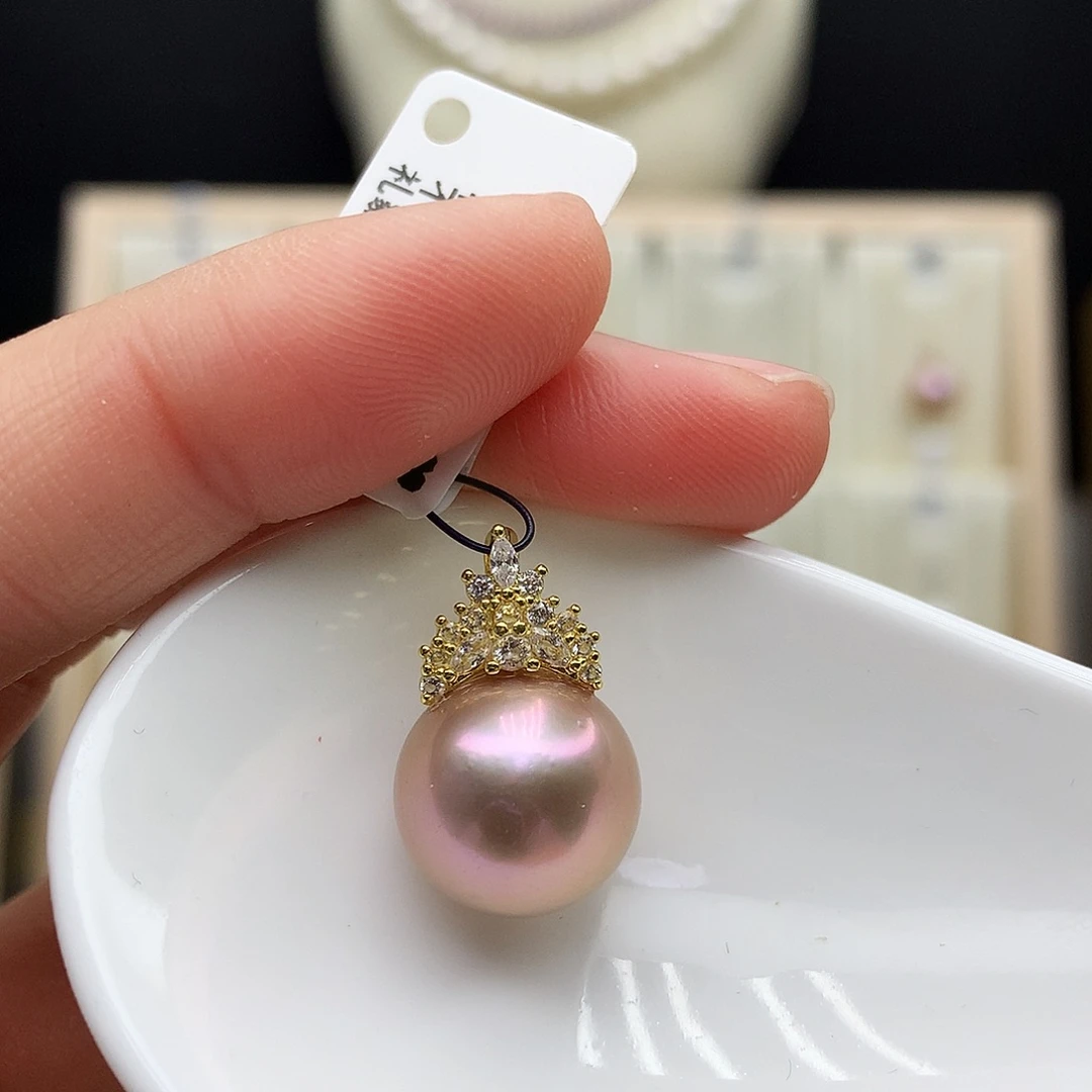 淡水珍珠颈饰合金