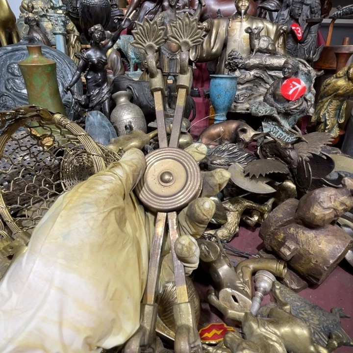 用****8大阪回流铜器摆件