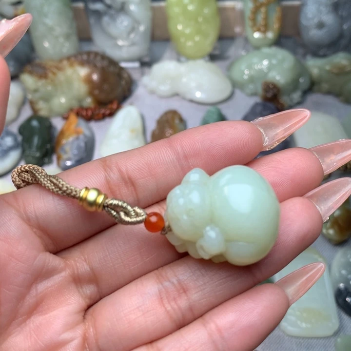 和田玉挂件未镶嵌