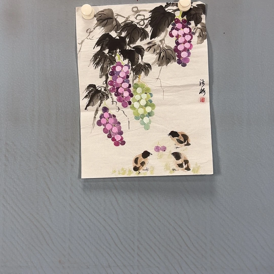 国画206 牡丹一如你初来乍