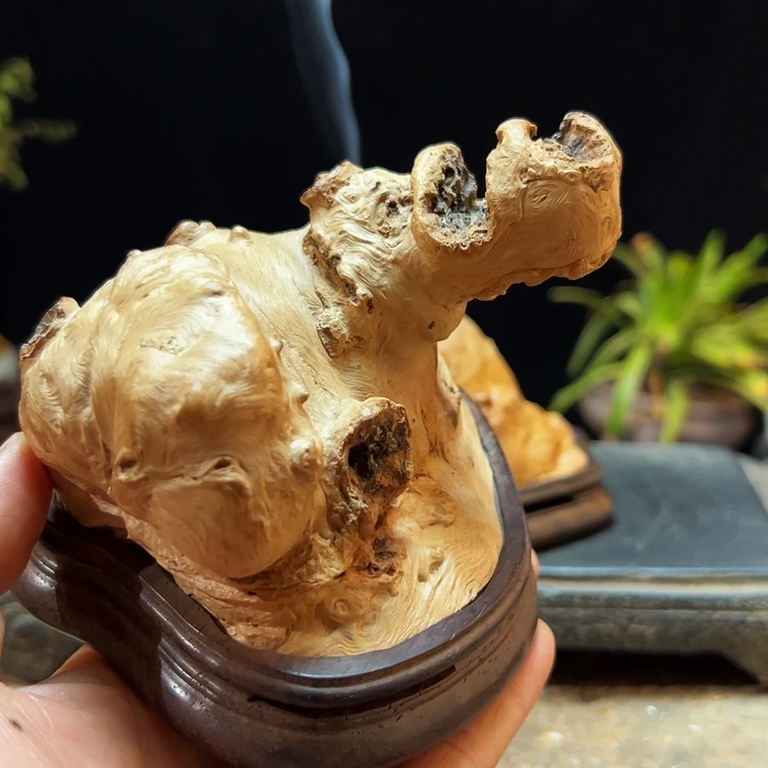 老***）荔枝木熏香成品香炉