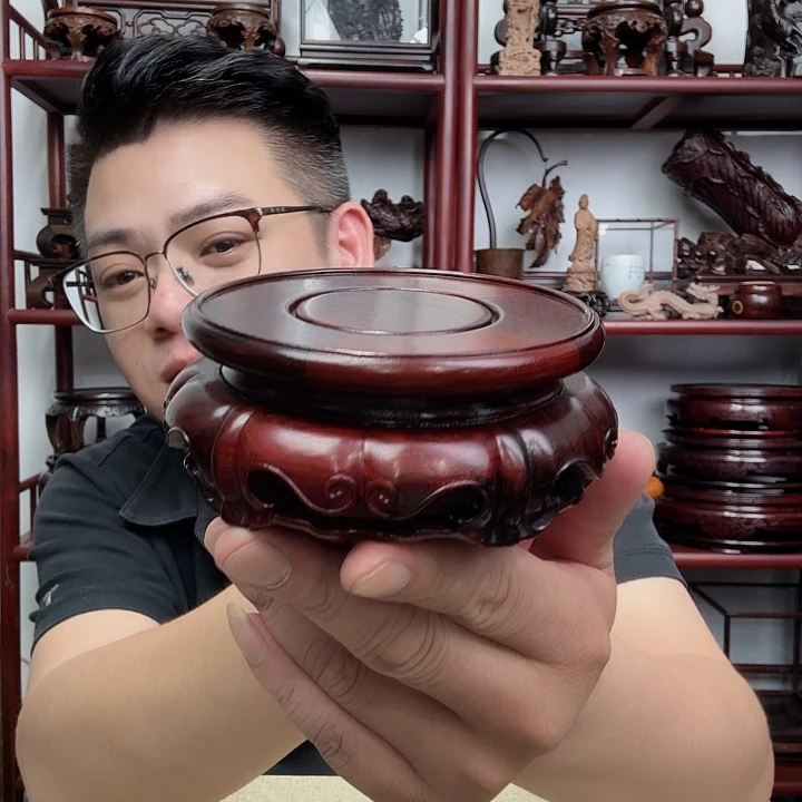微凹黄檀工艺品底座