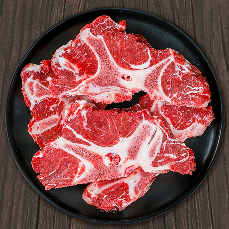 尝鲜装满肉牛骨带肉牛汤骨牛骨头冷冻牛牛蝎子生鲜火锅炖汤