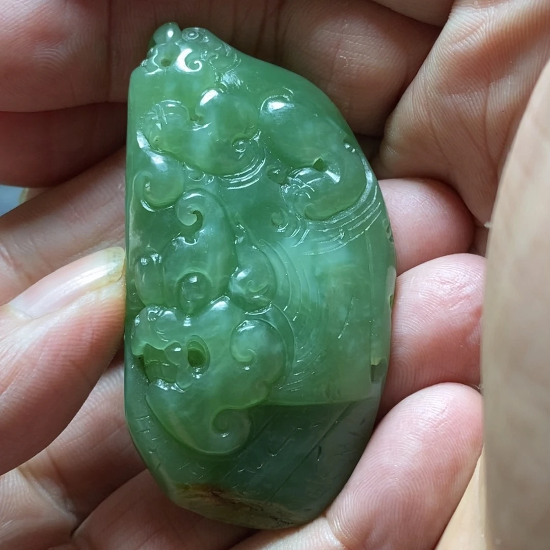 和田玉（碧玉）未镶嵌挂件