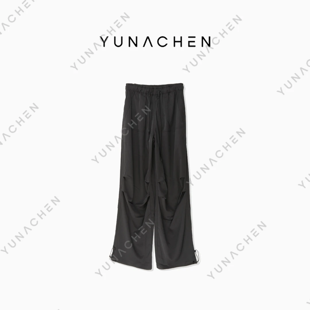 【美式街头】D16 春夏气质直筒工装重工梭织长裤506-BA8020