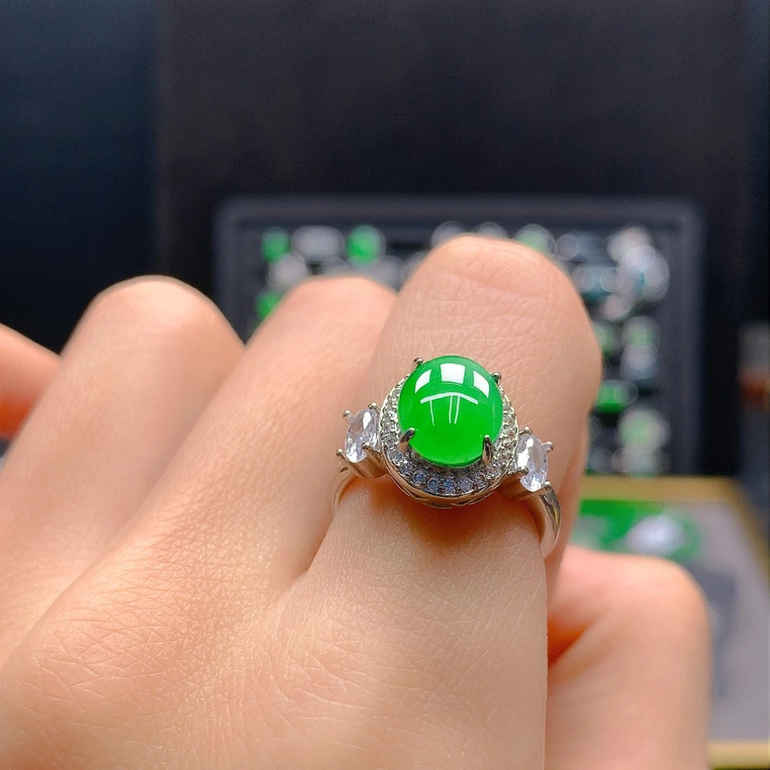 未镶嵌戒指翡翠天然翡翠