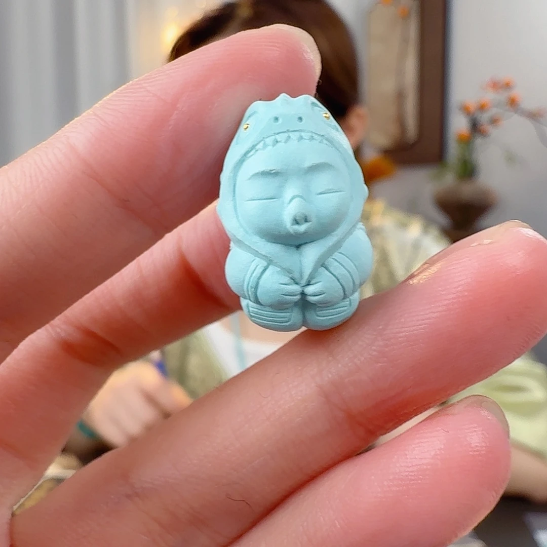 绿松石未镶嵌珠宝半成品