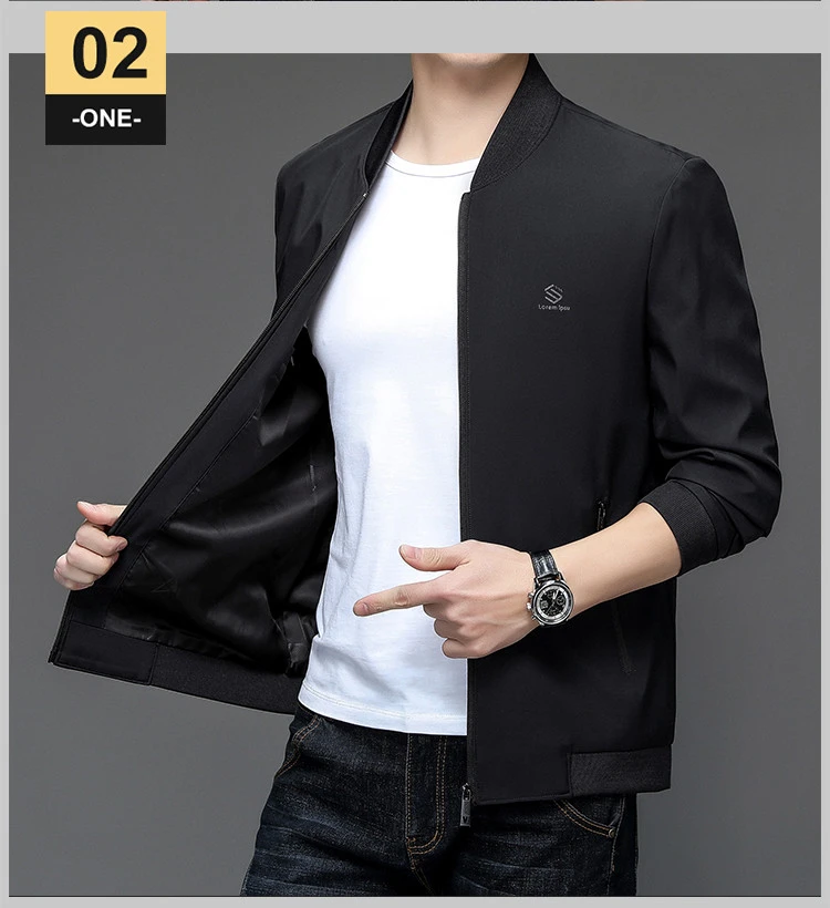 夹克男装2023年秋季春秋