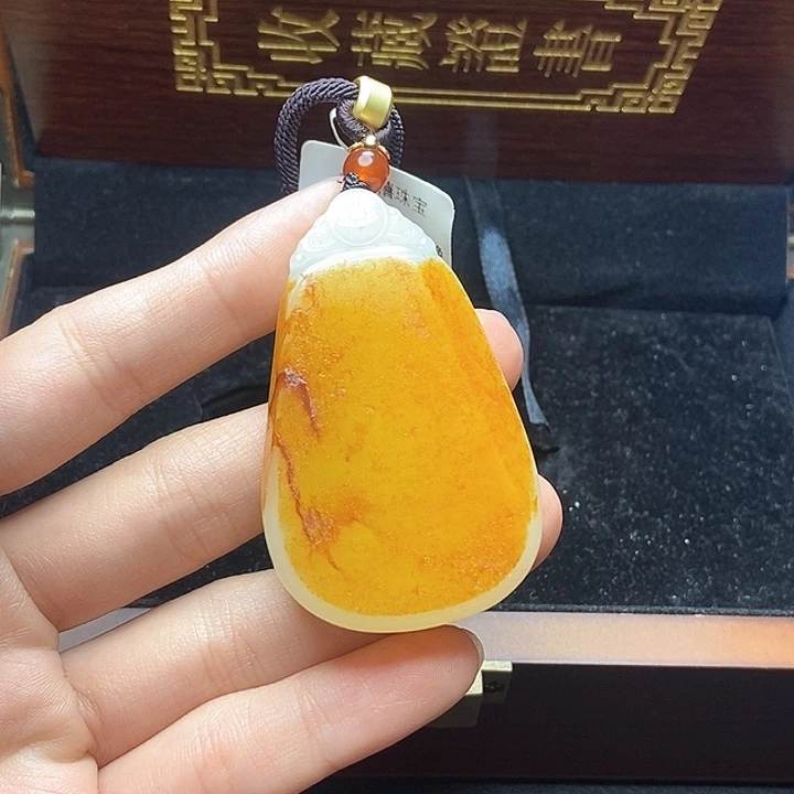 和田玉挂件未镶嵌N