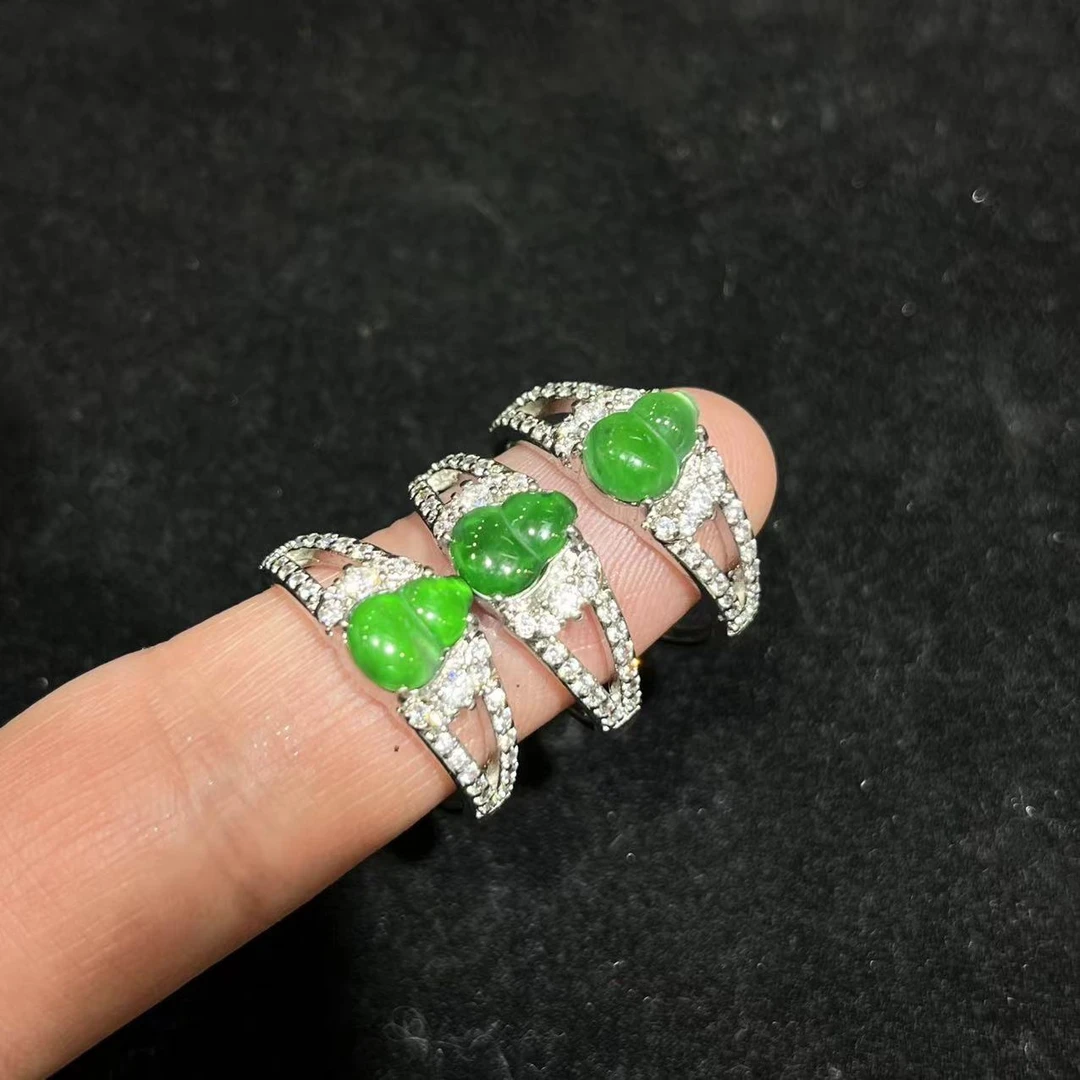 【菲菲】翡翠戒指多样性发其一@k