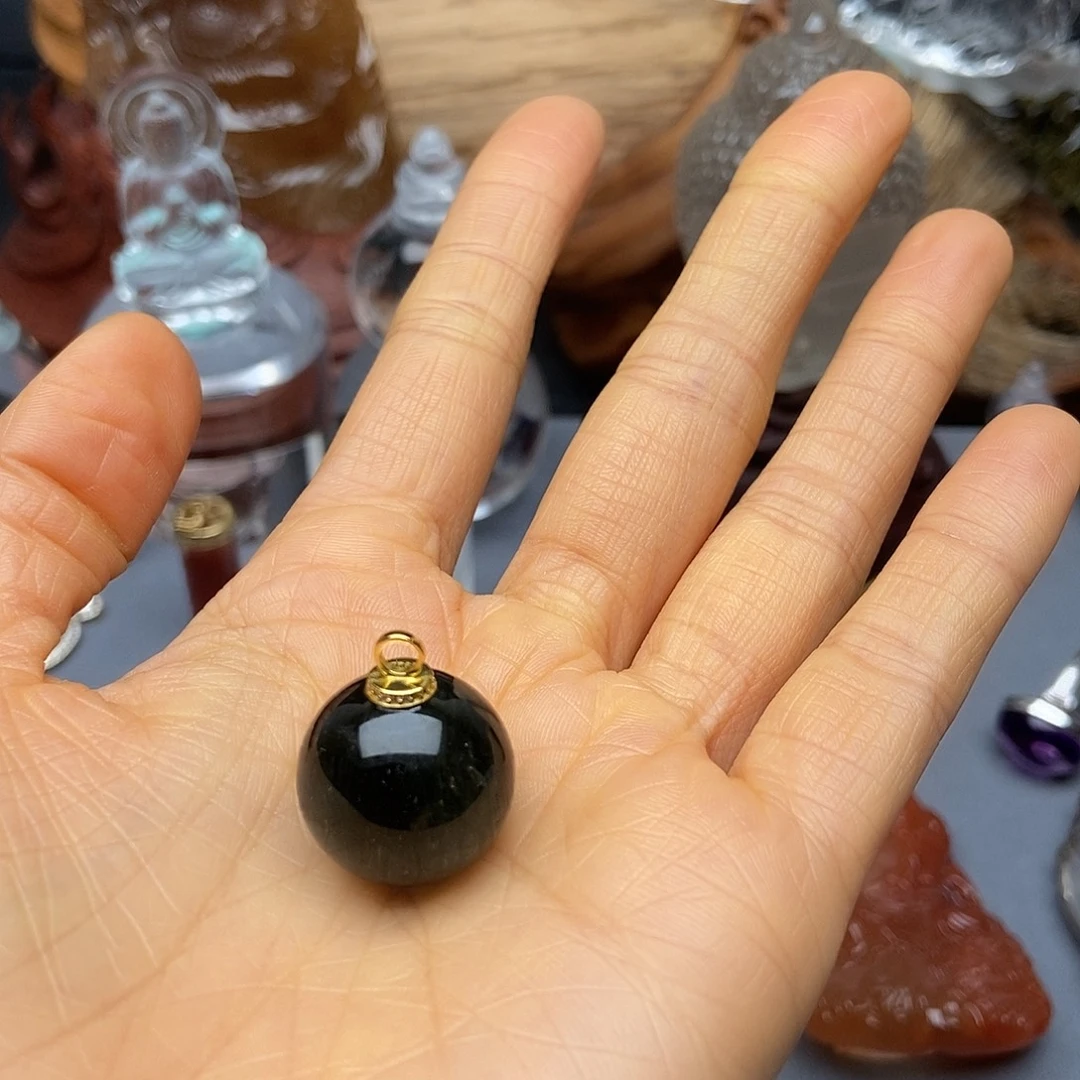 考***5颈饰银S925镶嵌水晶吊坠