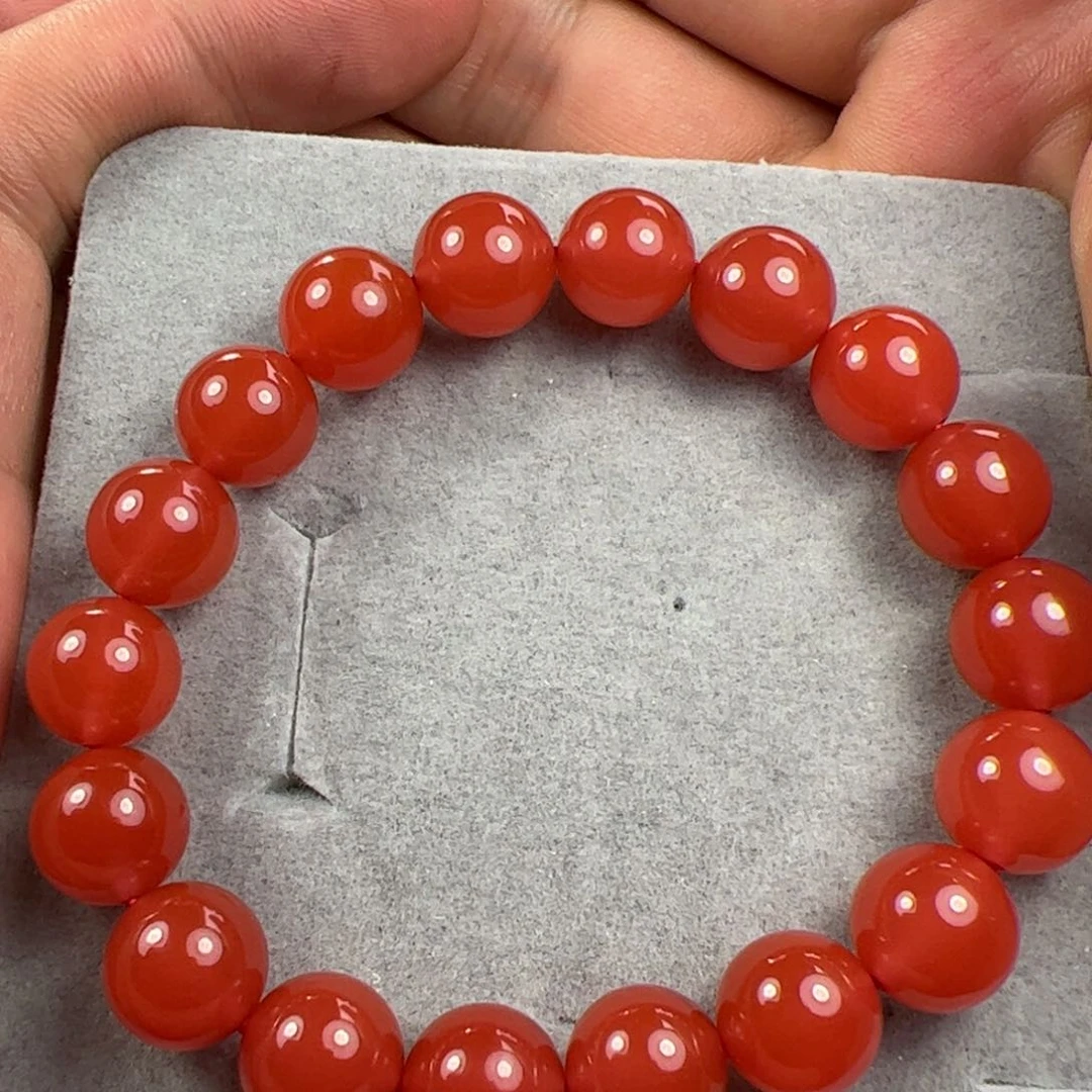 未镶嵌手串10+南红玛瑙
