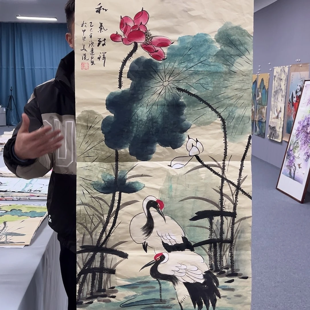 国画国画老师作品