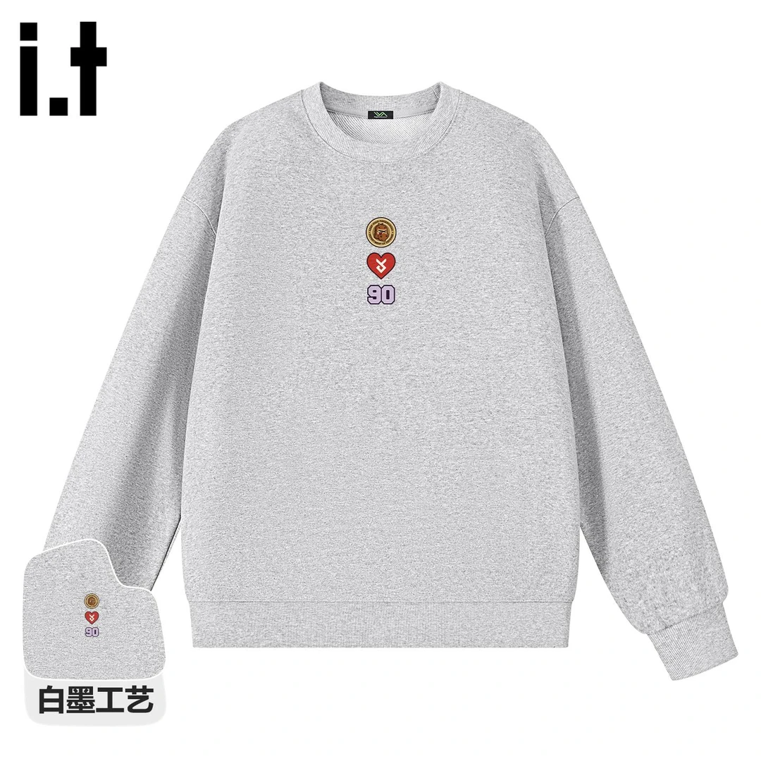 it FINGERCROXX美式休闲卫衣男春秋季小众潮流情侣款上衣宽松外套