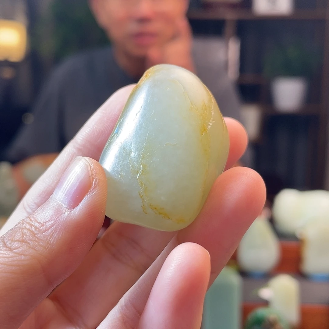 和田玉未镶嵌吊坠(不含链)