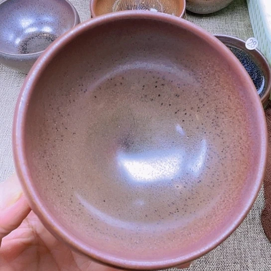 茶盏广**地龙窑柴烧卢学斌铁锈钵钵器型9口径