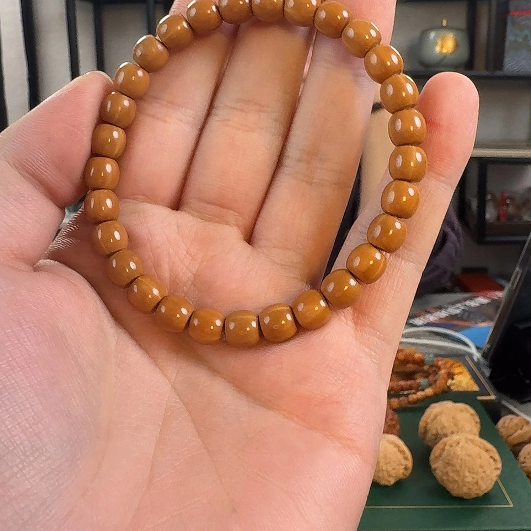 手串猴头核桃St433猴头凤仙料老型单圈手串7.7mm左右