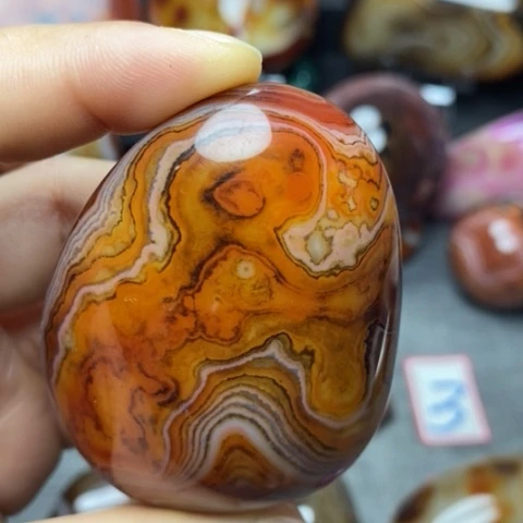 未镶嵌玛瑙/玉髓珠宝奇石