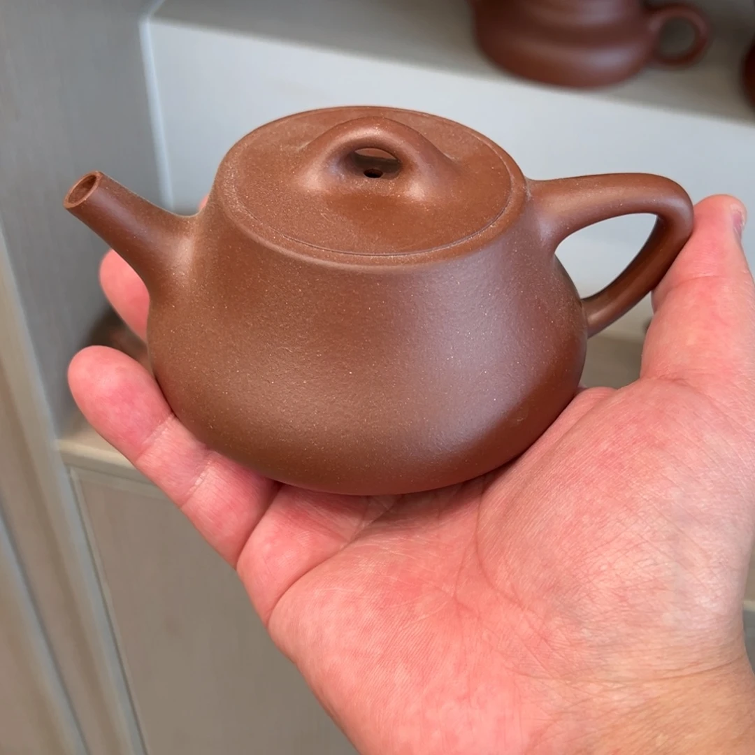 茶壶紫砂200cc底槽清柱瓢