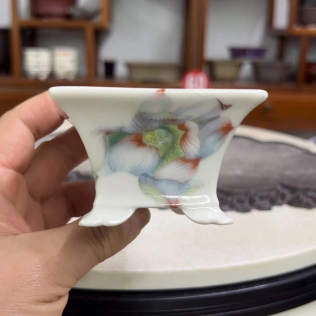 紫砂花盆瑕疵5-8。。。
