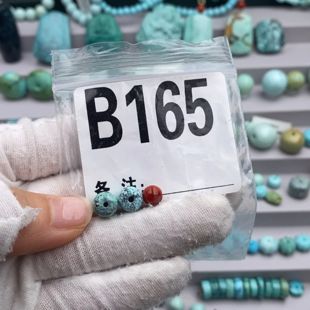 未镶嵌卡7老型一对南红玛瑙