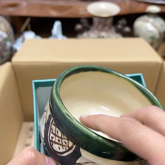 瓷片摆件工艺品瓷器摆件777