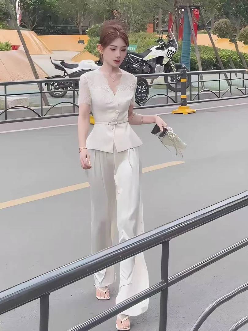 8809夏天西服套装韩版职业套装