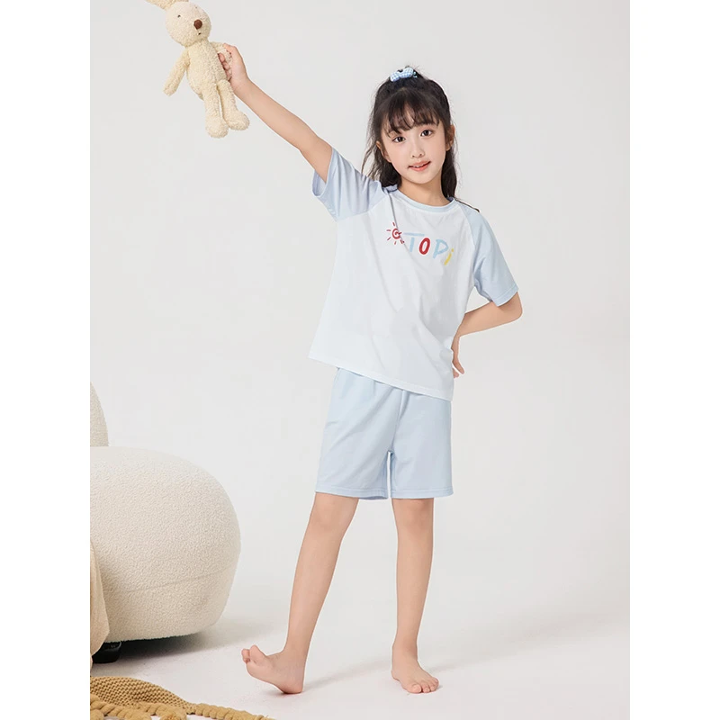 IEF/爱依服【童装】2025夏季新款亲子家居服亲肤舒适透气睡衣