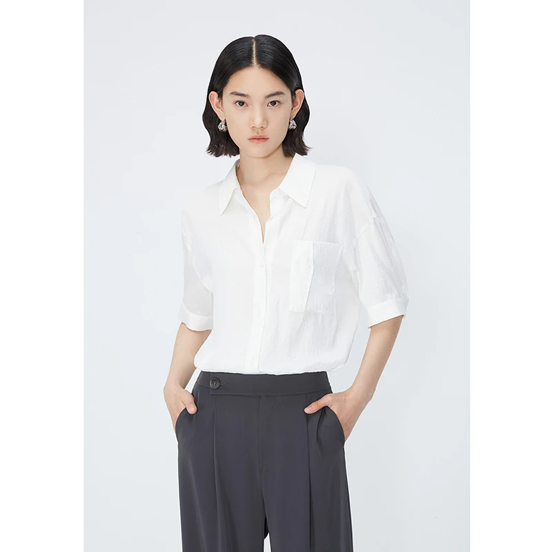 【丽公主专属】NEELLY纳俪商场同款衬衫N24042B01045