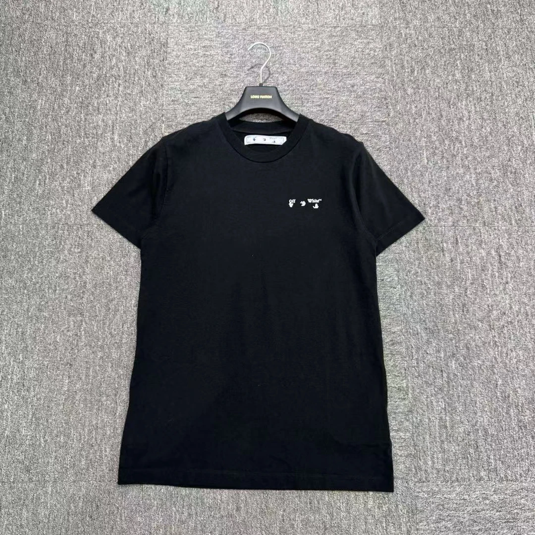 95新 maje off white 印花短袖/s码/编码15117